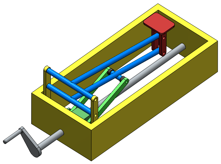 螺旋千斤顶机构设计